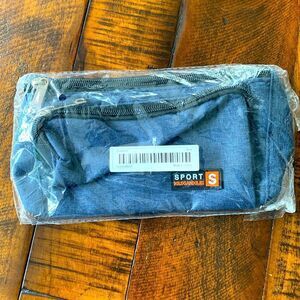 Slim Premium Navy Blue Travel Money Belt or Fanny Pack